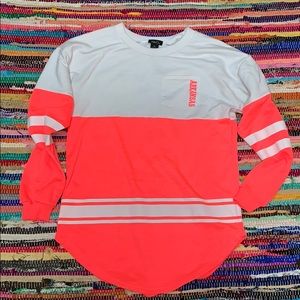 🆕florescent “Arkansas” sequin long sleeve / XS